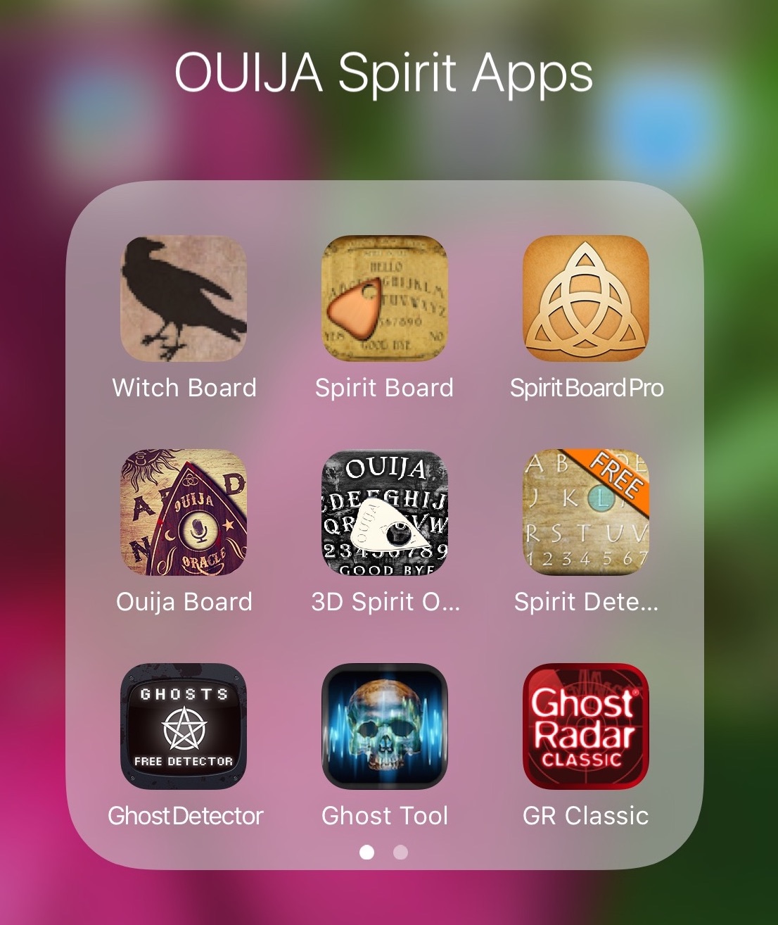 Ouija Apps